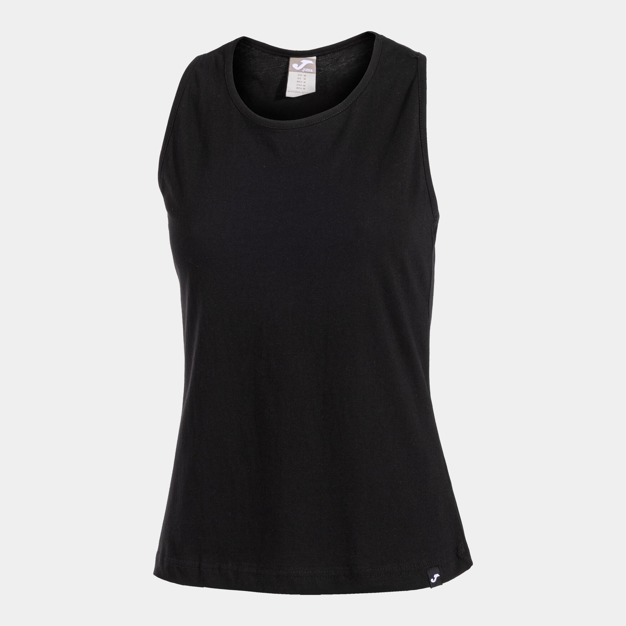 JOMA Camiseta Tirantes Fitness Mujer Joma Oasis Negro