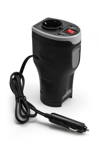 Carregador Technaxx Car Power Inverter with 2 USB Ports TE13 2/7