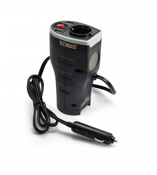TECHNAXX Carregador Technaxx Car Power Inverter with 2 USB Ports TE13