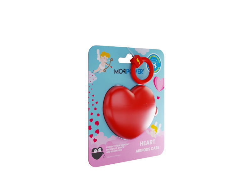 Mojipower - Bolsa para AirPods 3 (heart) 4/6