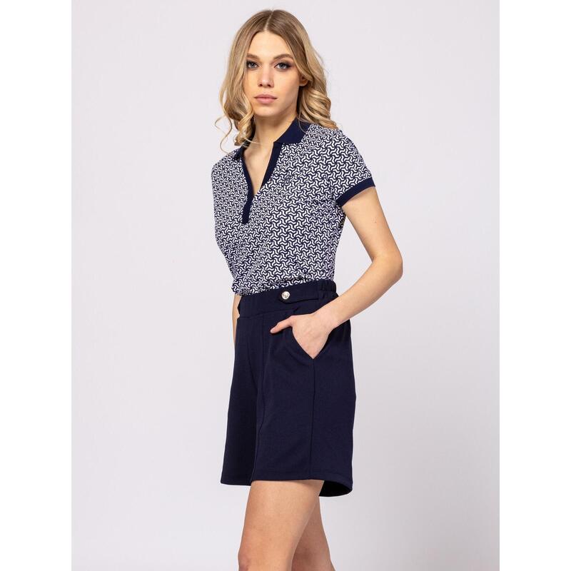 Pantaloni scurți din in pentru femei WATI