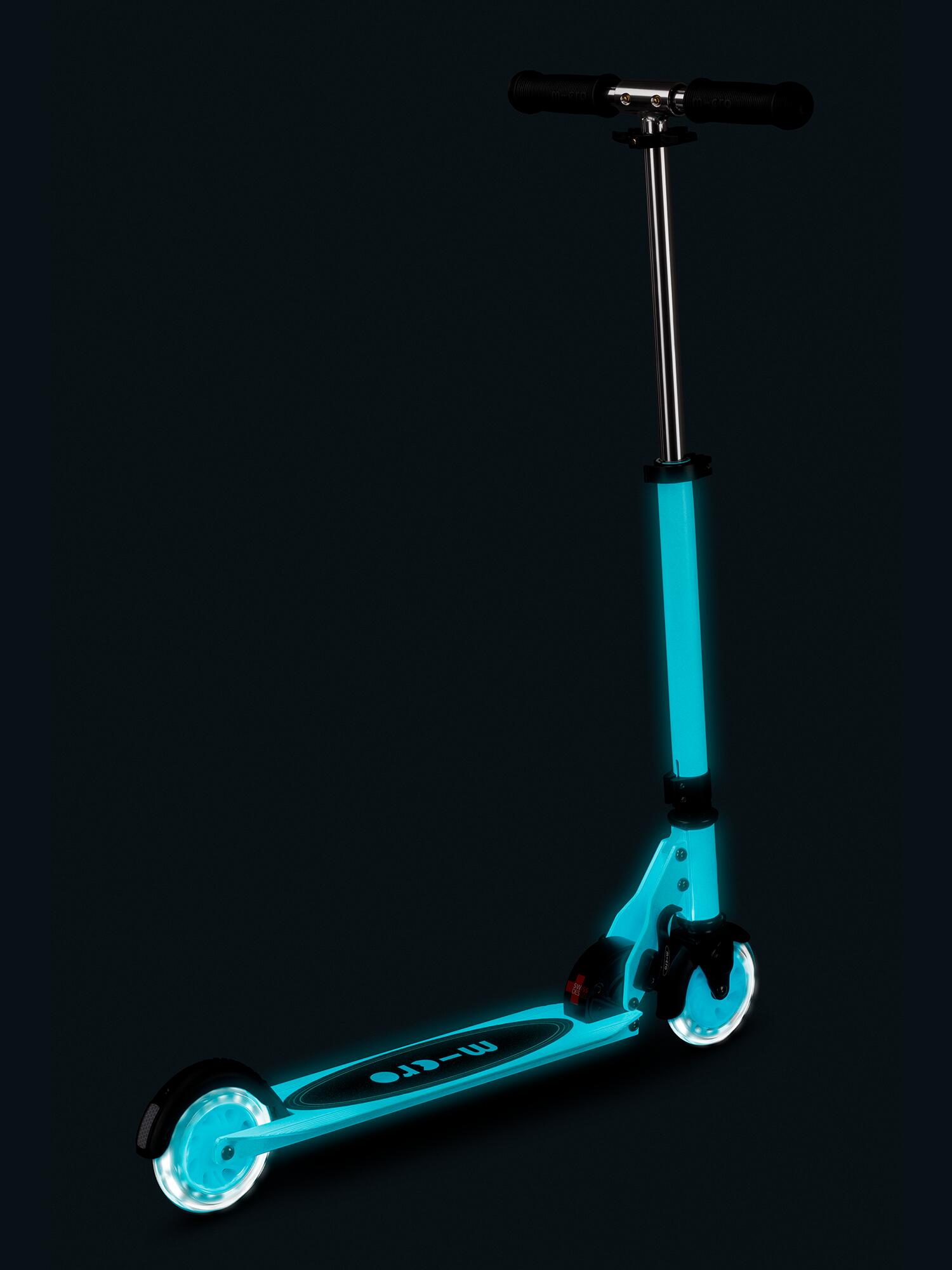 Patinete Micro Sprite Glow LED blanco 4/7