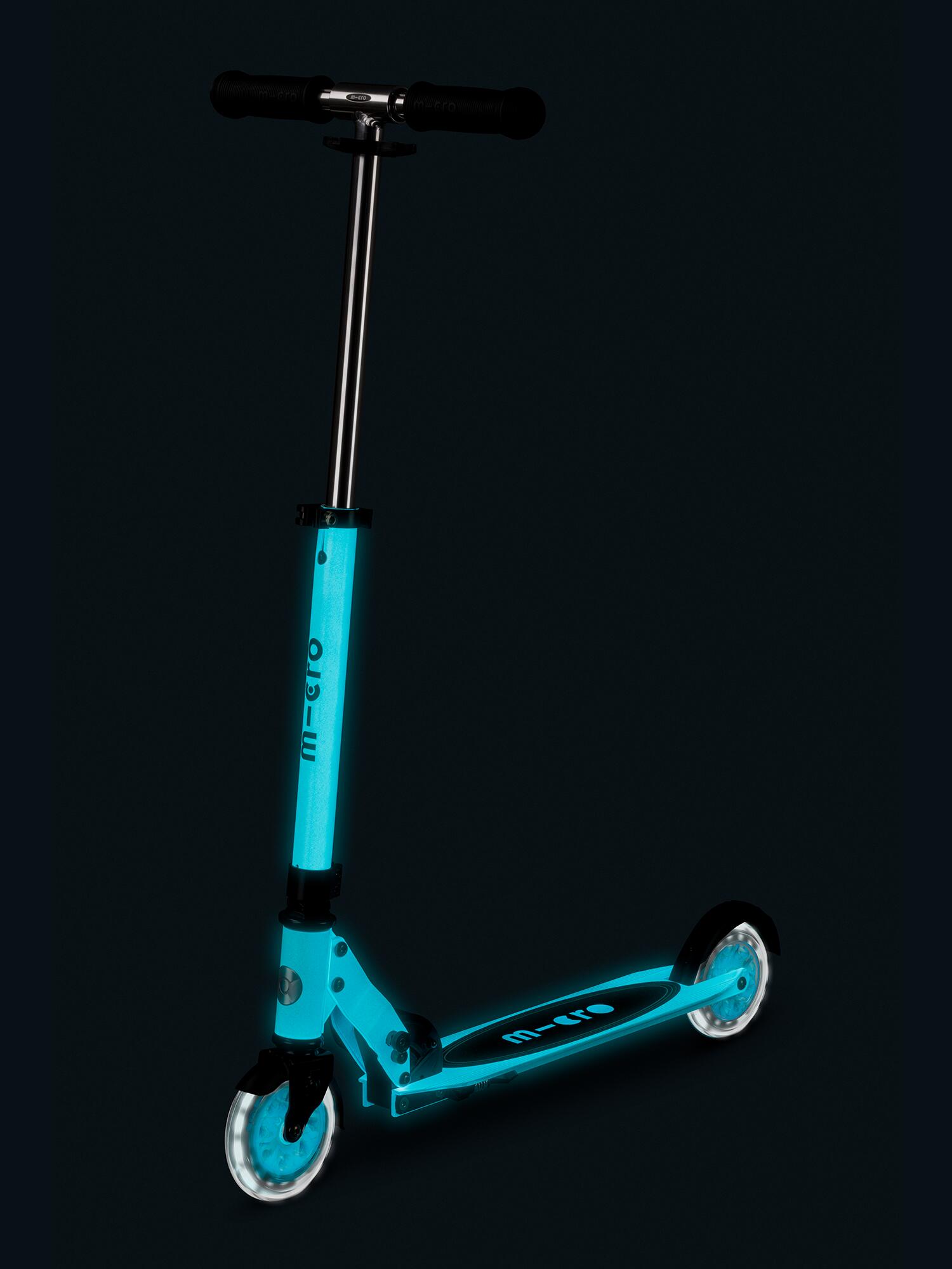 Patinete Micro Sprite Glow LED blanco 2/7