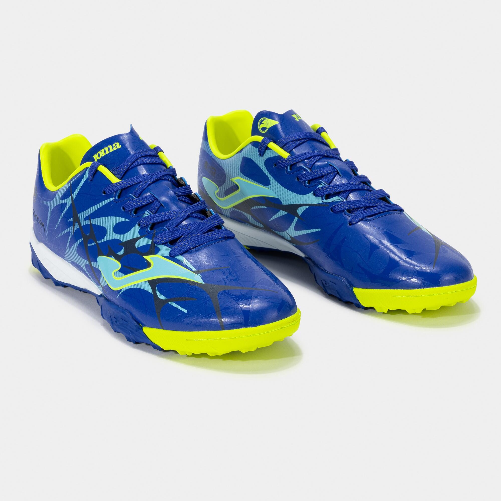 Chaussures Football Football Adulte Joma Super Copa 25 TF Bleu Roi 2/7