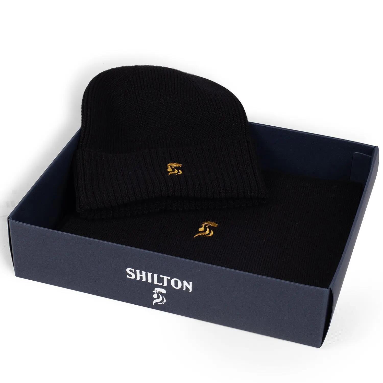 Pack bonnet/écharpe uni - Noir 4/5