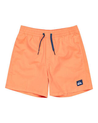Schwimmshorts EVERYDAY SOLID VOLLEY 14" Rot Junge