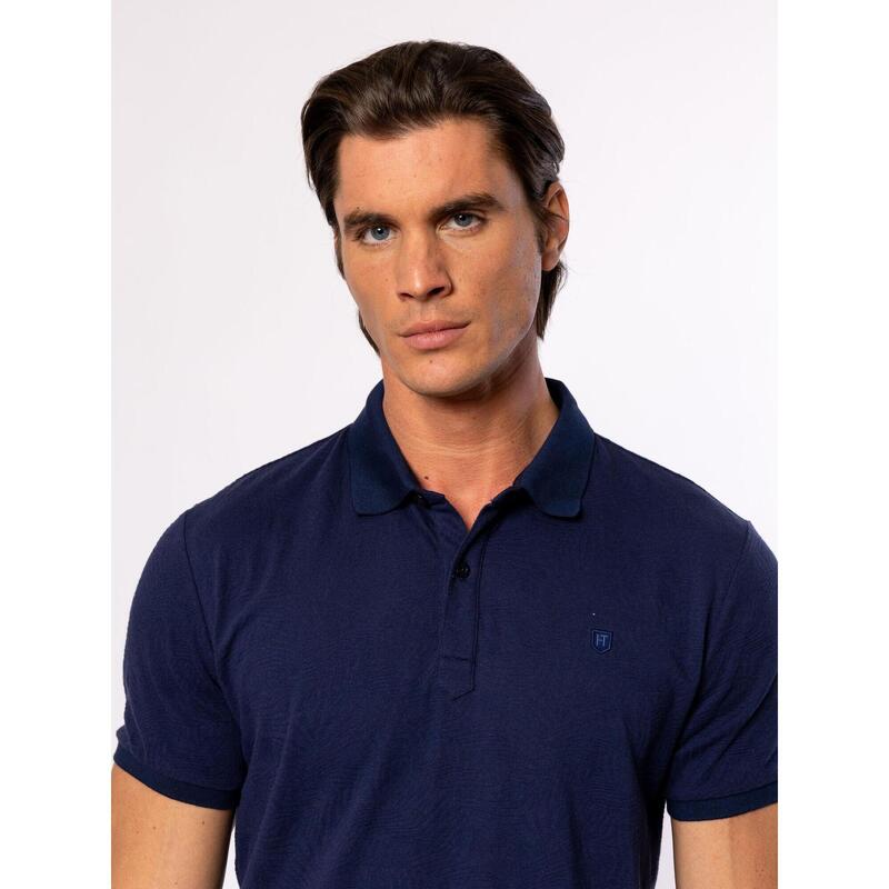 Tricou cu mânecă scurtă, cu guler, pentru bărbați DARS