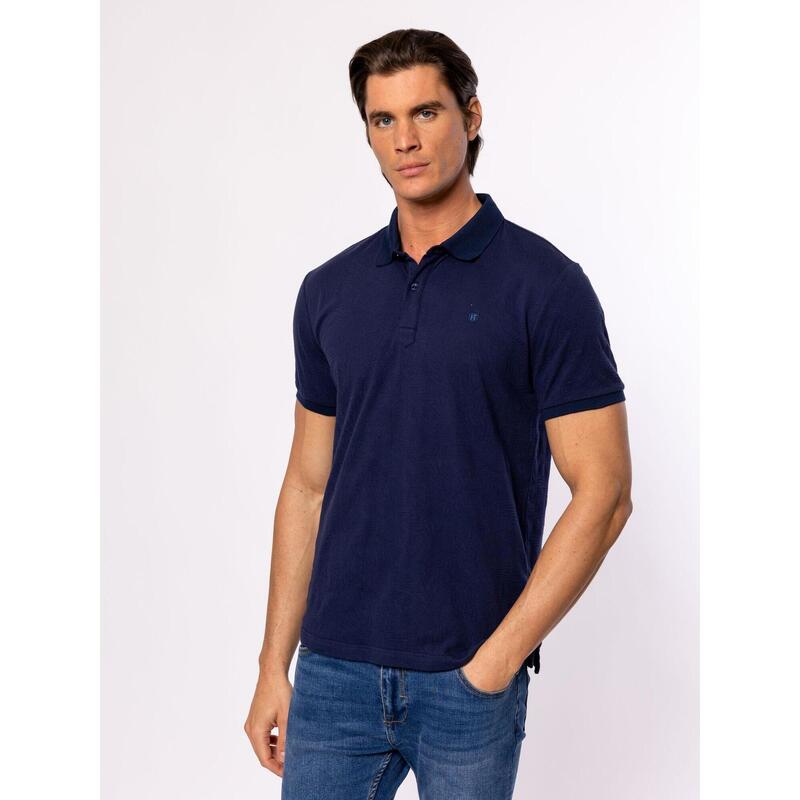 Tricou cu mânecă scurtă, cu guler, pentru bărbați DARS