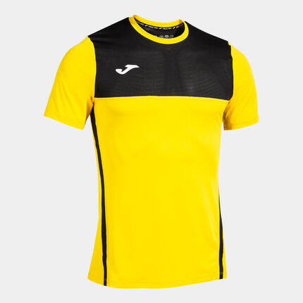 Maillot Manches Courtes Running Homme Joma R-Trail Nature Jaune