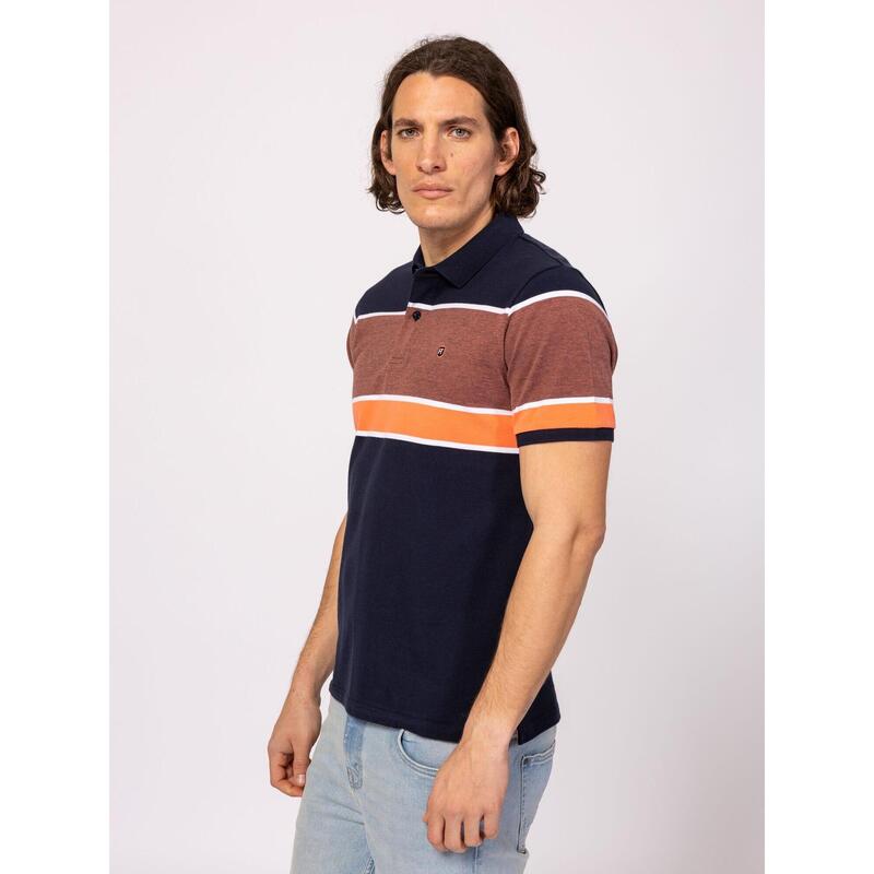 Tricou cu mânecă scurtă, cu guler, pentru bărbați DRIVER