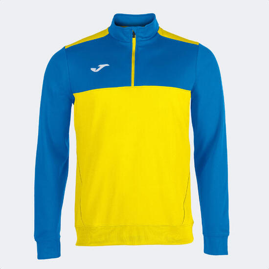 Sweat-Shirt Football Homme Joma 1/2 Cremallera Winner Jaune