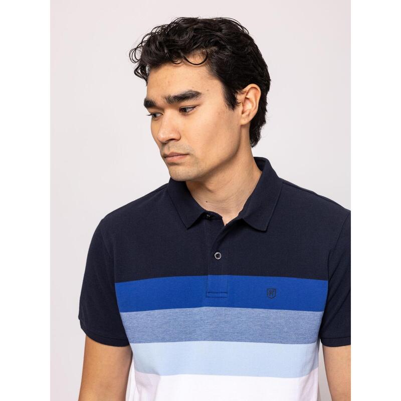 Tricou cu mânecă scurtă, cu guler, pentru bărbați DEVON