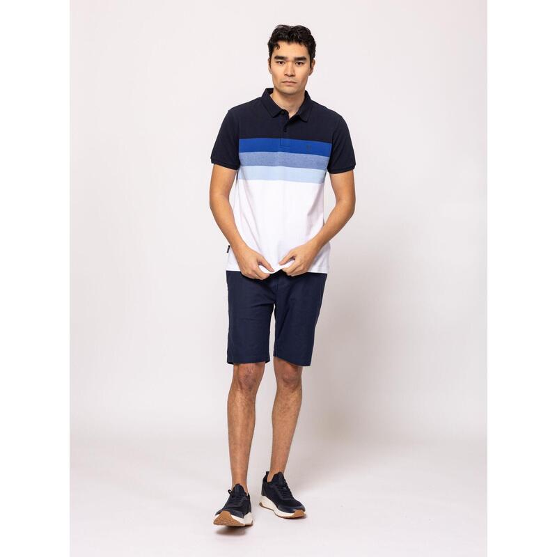 Tricou cu mânecă scurtă, cu guler, pentru bărbați DEVON