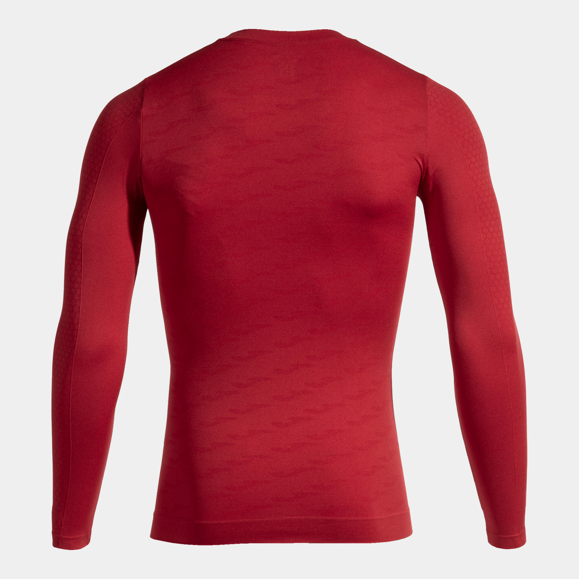 T-Shirt Manga Comprida Futebol Homem Joma Brama Classic Vermelho 2/4