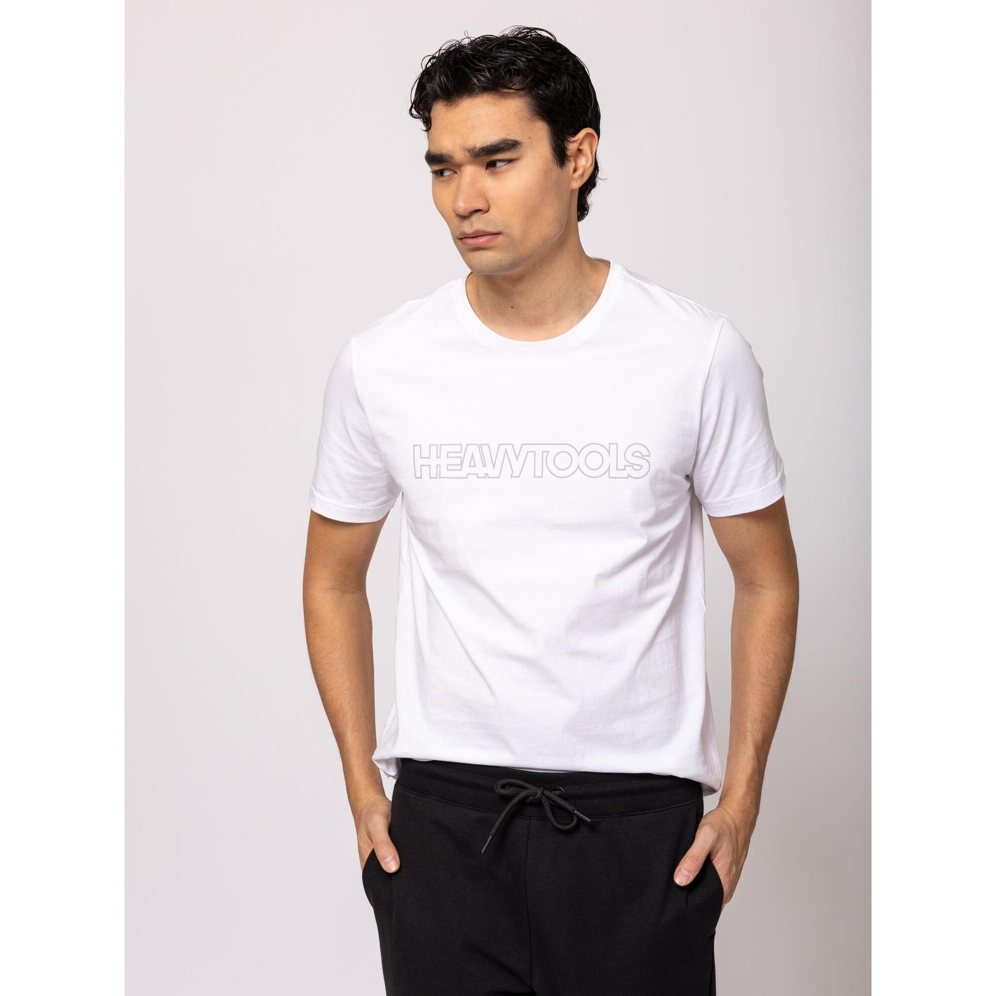 HEAVY TOOLS Pánské tričko s krátkým rukávem MARRON