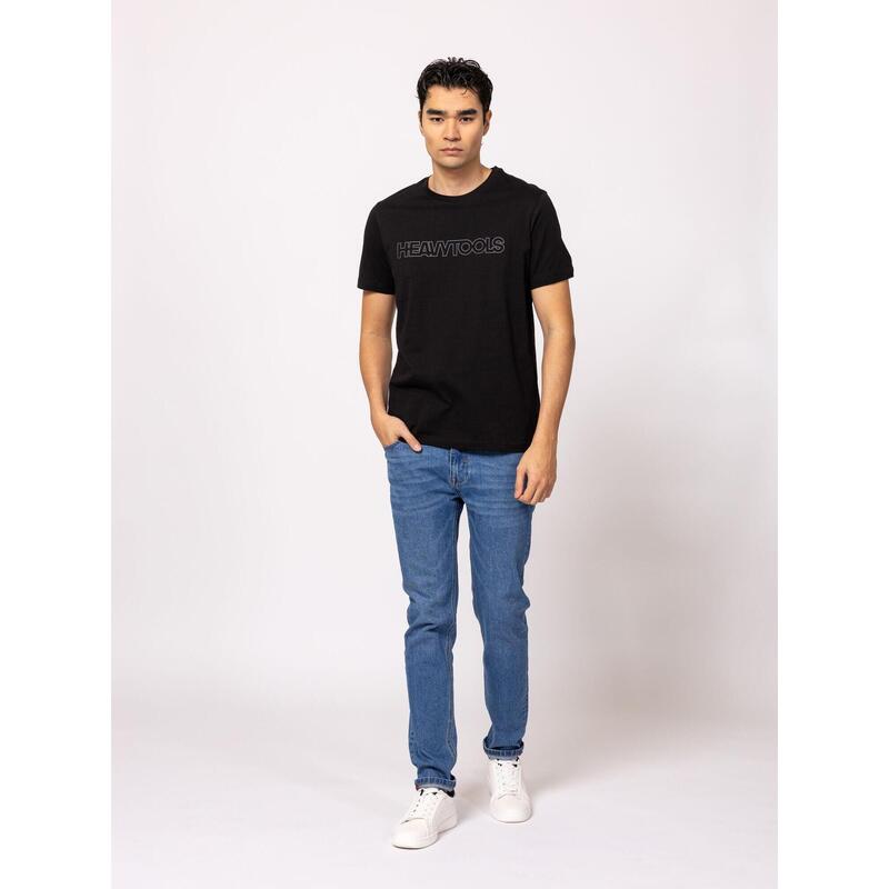Tricou cu mânecă scurtă pentru bărbați MARRON