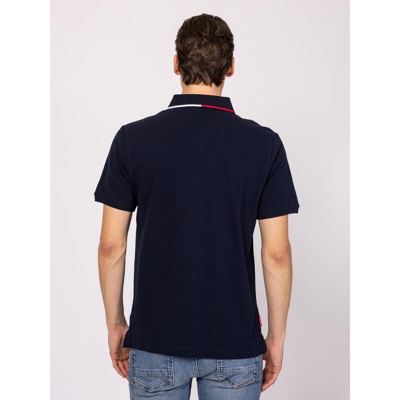 Tricou cu mânecă scurtă, cu guler, pentru bărbați DARIEN