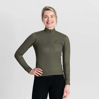 Fietsshirt lange mouwen dames core