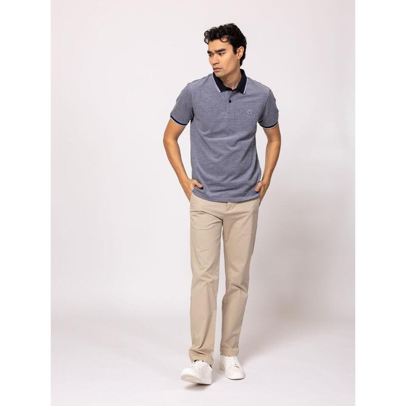 Tricou cu mânecă scurtă, cu guler, pentru bărbați DOLOVAN