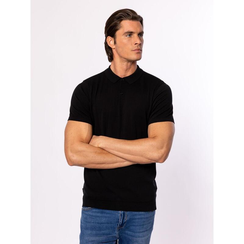 Tricou cu mânecă scurtă, cu guler, pentru bărbați DETROIT