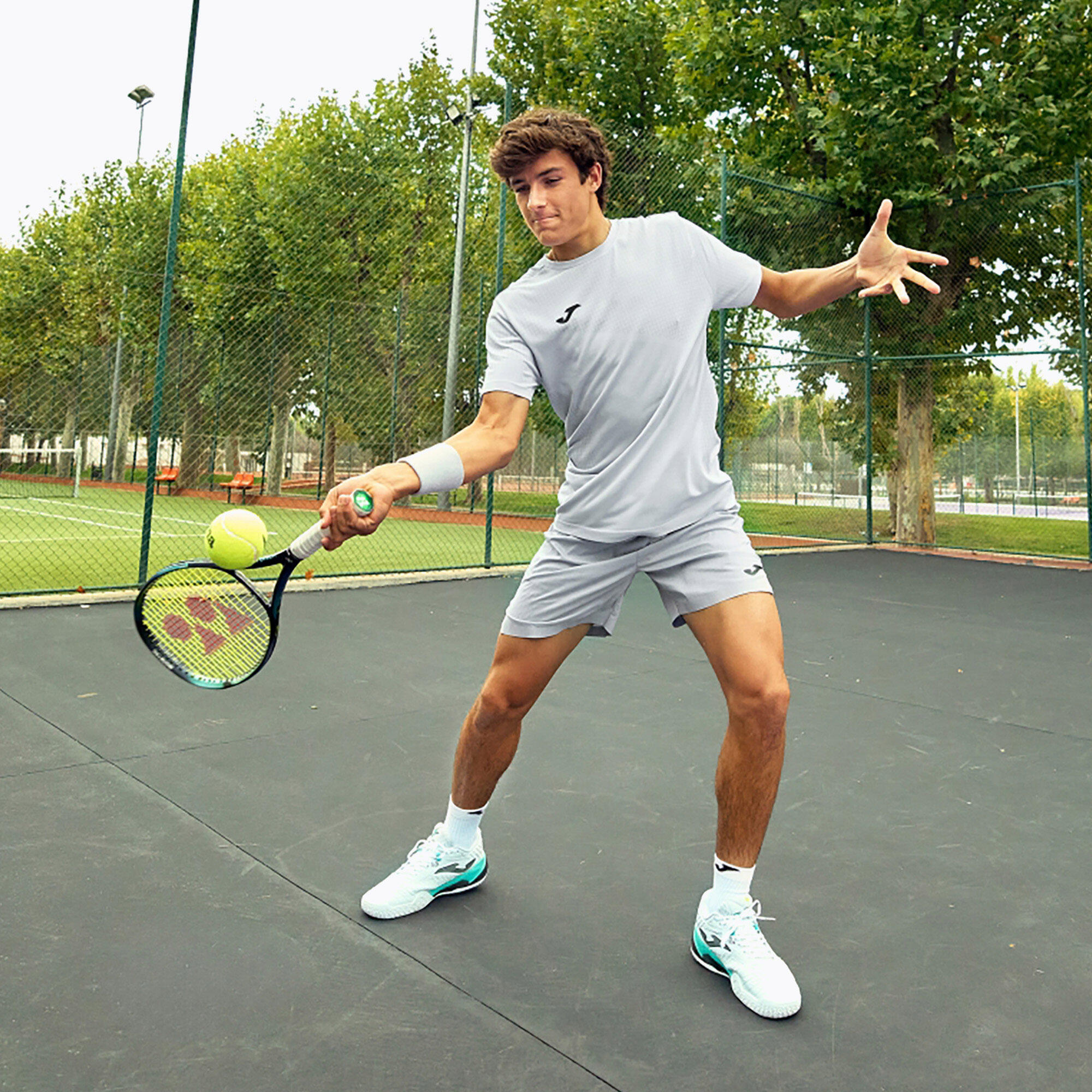 T-shirt da tennis da uomo Joma Challenge 4/6
