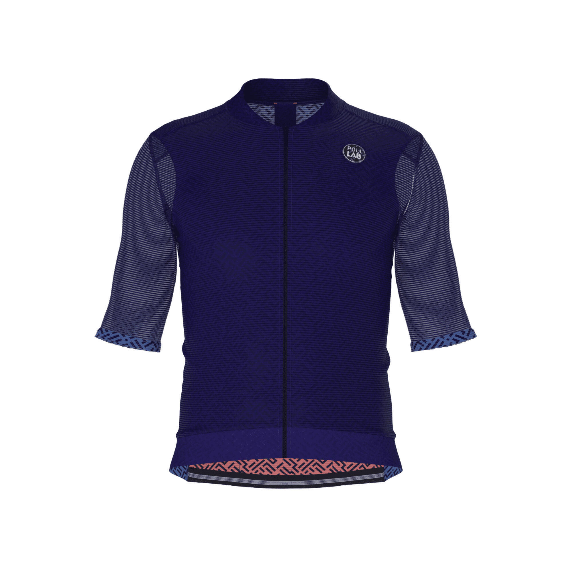 Poli - Maillot De Cyclisme Ultra Light Été Unisexe - Gazelle Poli Lab - Maillot Manches Courtes - Bleu - 40 M - Decathlon