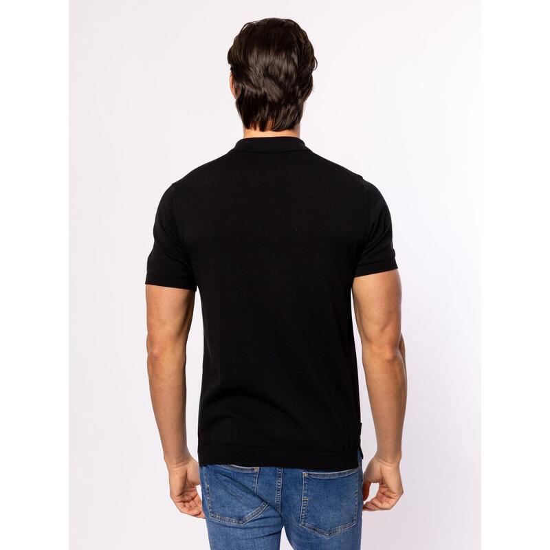 Tricou cu mânecă scurtă, cu guler, pentru bărbați DETROIT