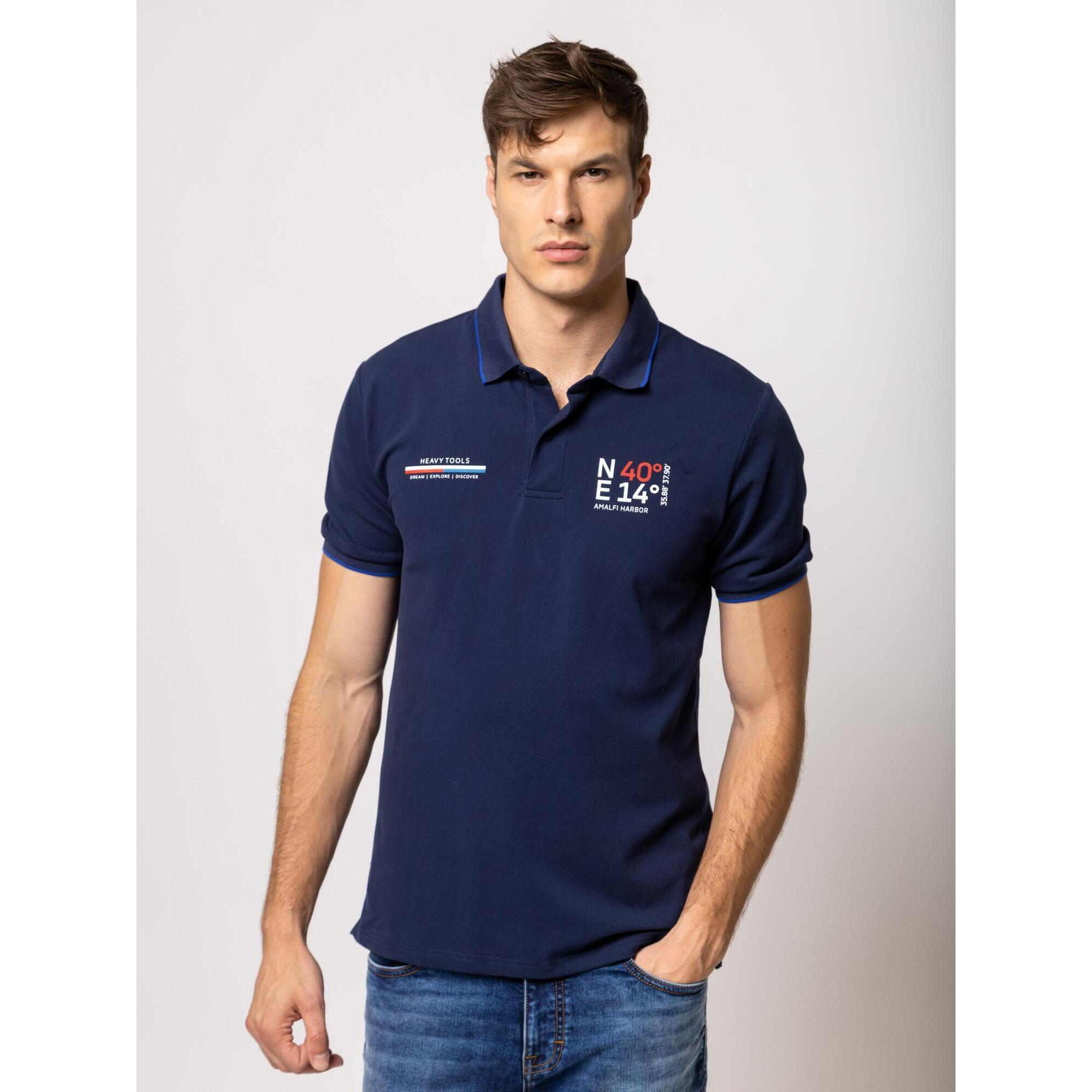 HEAVY TOOLS Pánská polokošile s krátkým rukávem DERNET