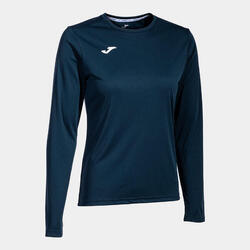 Maillot Manches Longues Football Femme Joma Combi Bleu Marine