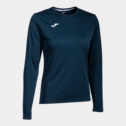 Maillot Manches Longues Football Femme Joma Combi Bleu Marine