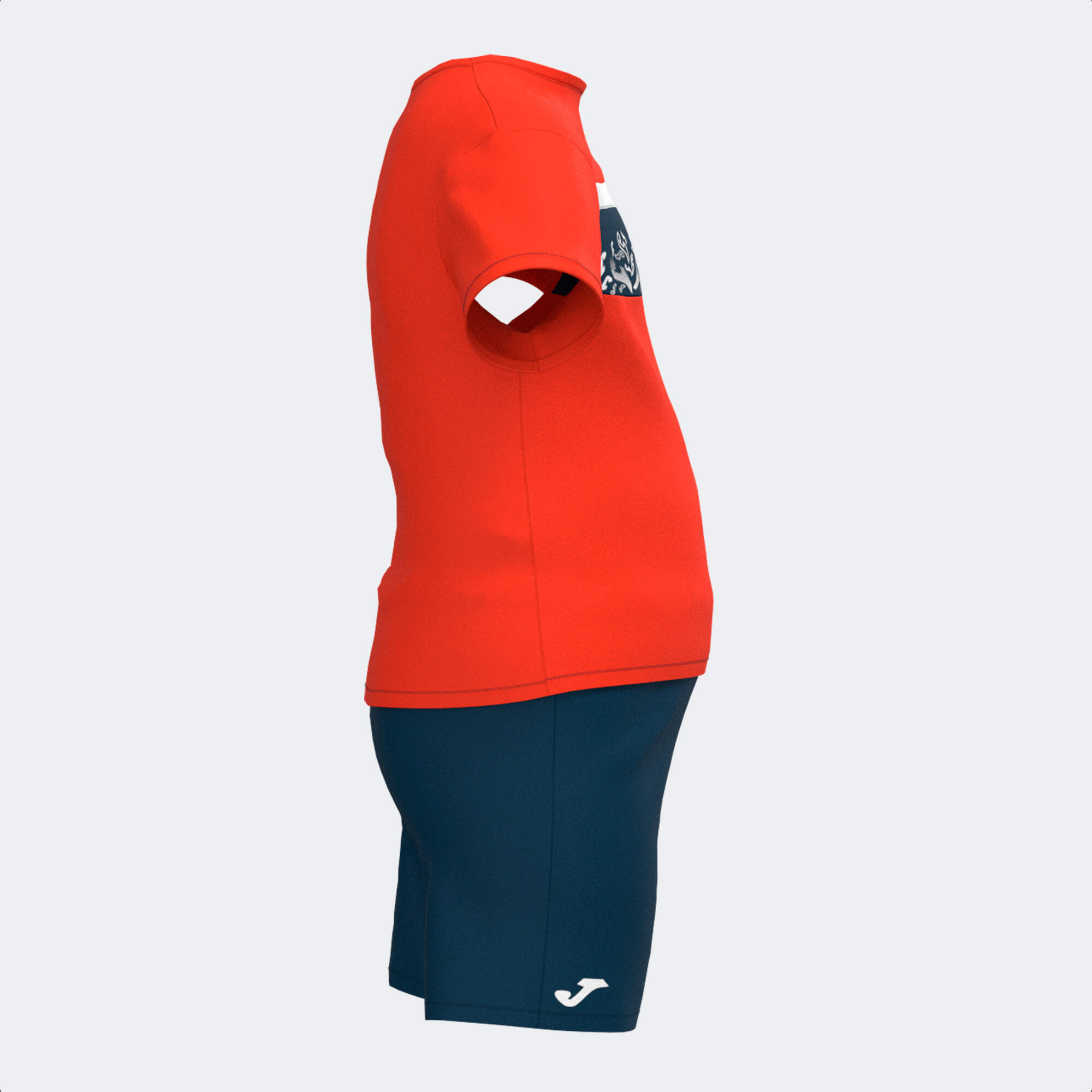 Set Fútbol Hombre Joma Cyclone Rojo 2/4