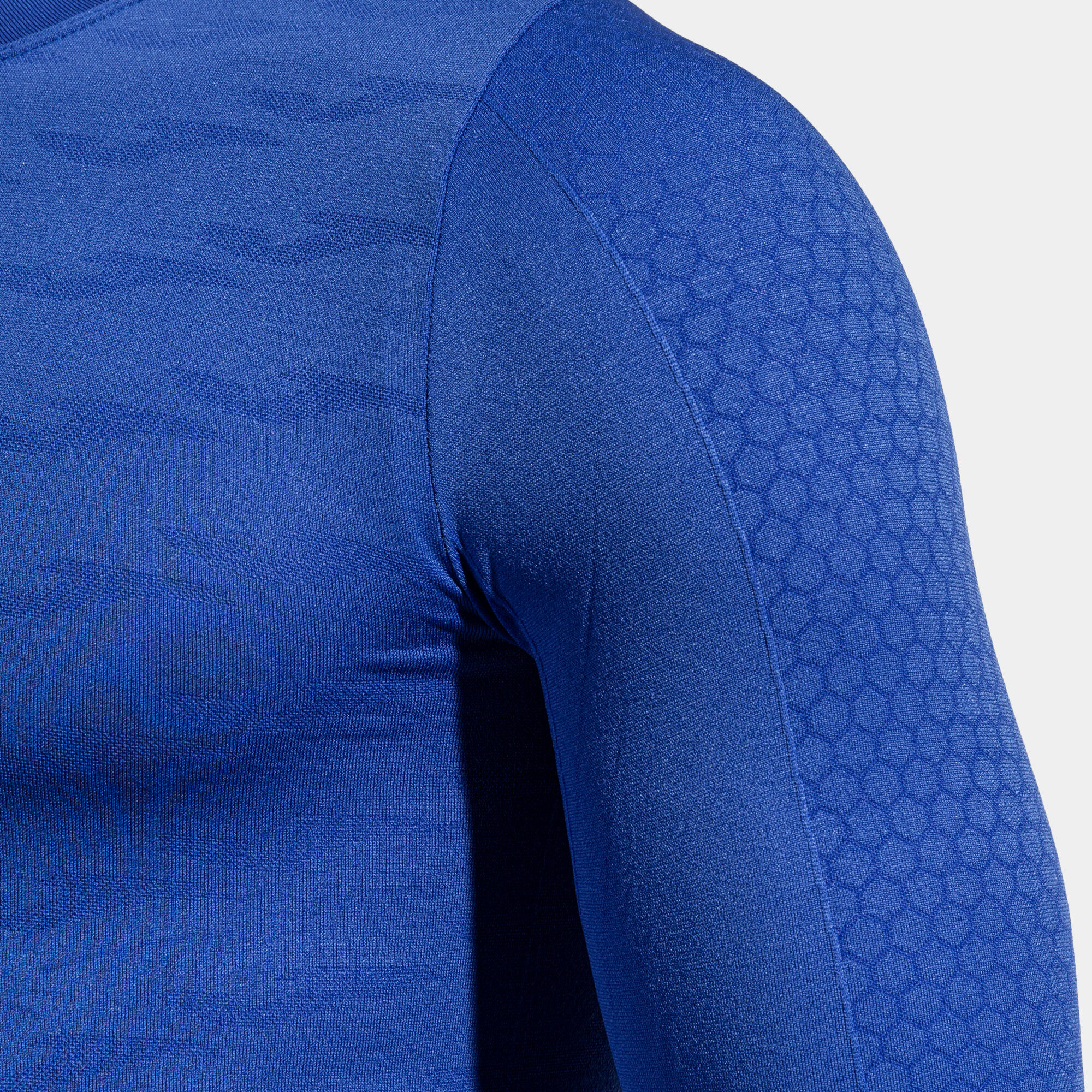 Camiseta Manga Larga Fútbol Hombre Joma Brama Classic Royal 3/7