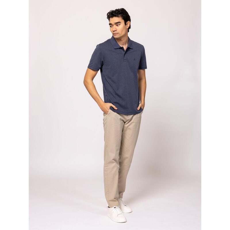 Tricou cu mânecă scurtă, cu guler, pentru bărbați DRUST