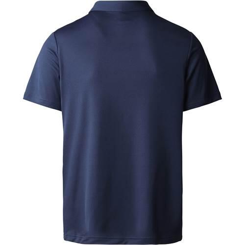 Polo Azul The North Face Tanken Summit Navy de Corte Estándar Cómodo y Sencillo 2/5