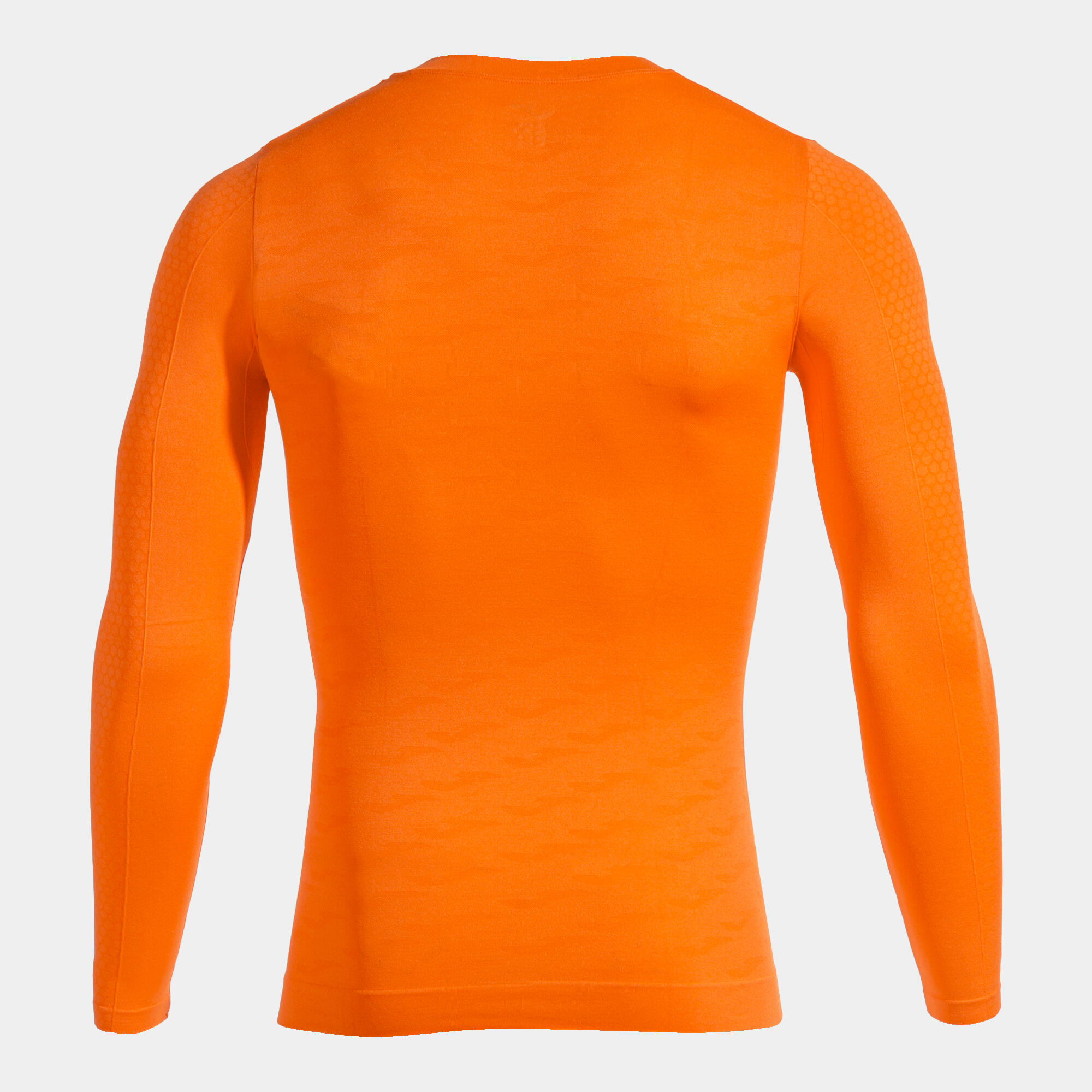Camiseta Manga Larga Fútbol Hombre Joma Brama Classic Naranja 2/4