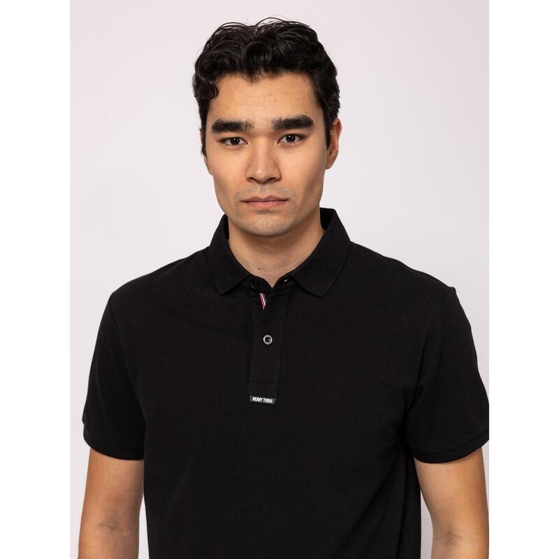 Tricou cu mânecă scurtă, cu guler, pentru bărbați DILSTON