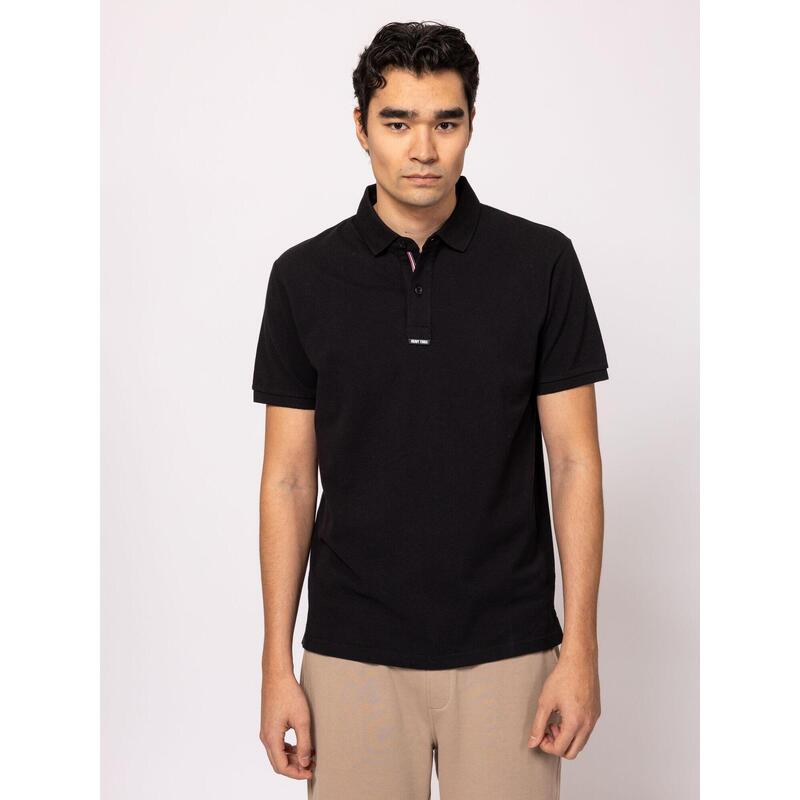 Tricou cu mânecă scurtă, cu guler, pentru bărbați DILSTON