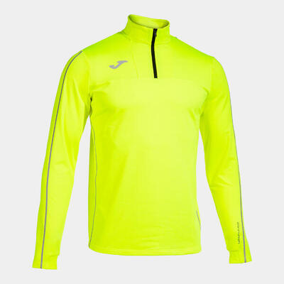 Sudadera Running Hombre Joma R-Trail Nature Amarillo Flúor