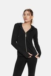 Sweat-shirt d'entraînement coupe-vent Cardio Bunny pour femme