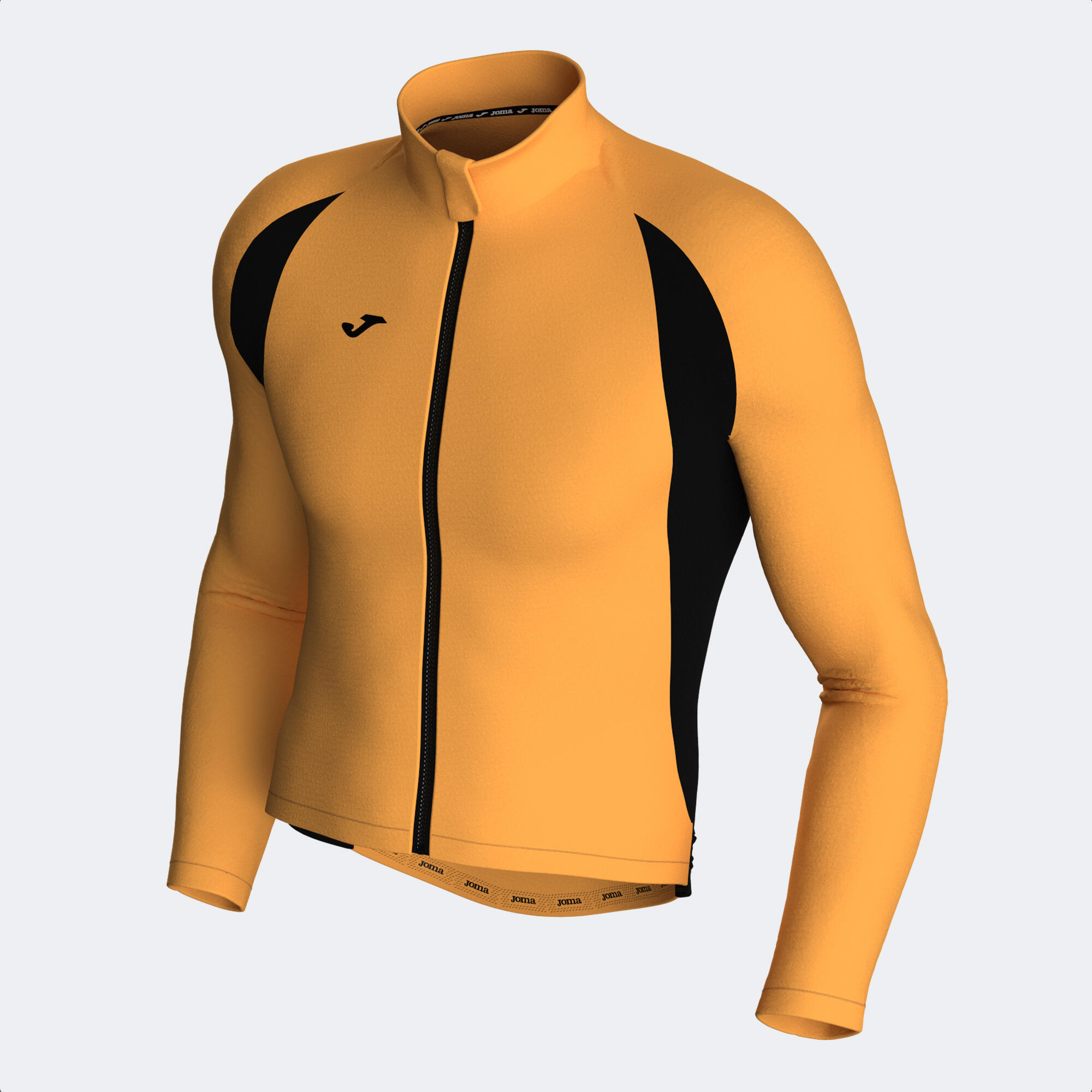 Laranja fluorescente / Preto