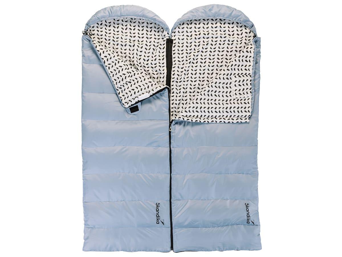Sacco a pelo Iceland - 220(190+30) x 80 cm - policotone - borsa di trasporto 7/7