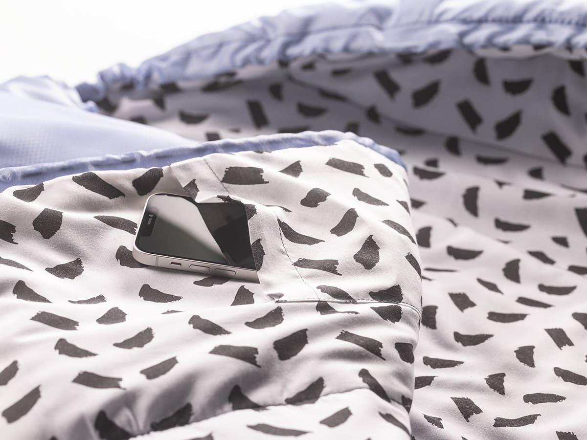 Saco de dormir Iceland - acoplable - 220(190+30) x 80 cm - bolsa transporte 5/7