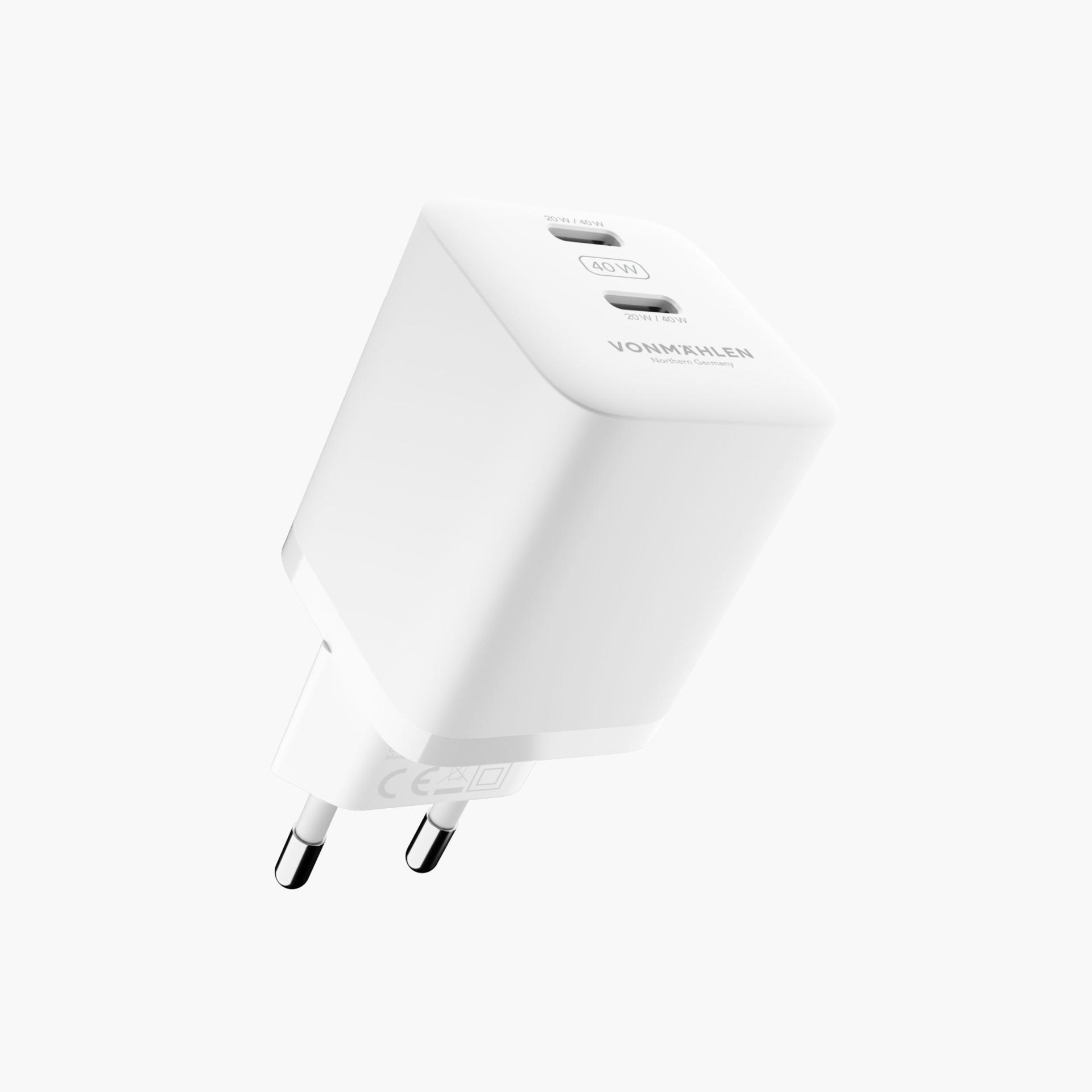 Carregador Vonmaehlen Unity GaN 40W 2/6