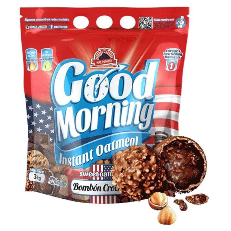 MAX PROTEIN Good Morning Instant Oatmeal 3 Kg Bombón Rocher