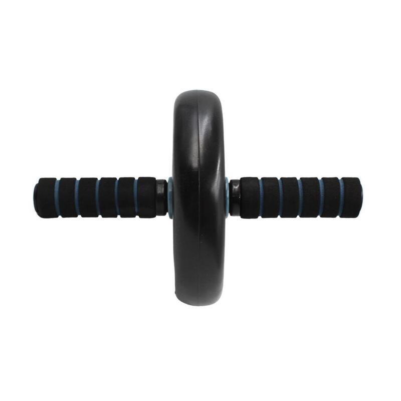 Rolă cu mânere, cu covoraș genunchi, Umbro, negru cu albastru, 33,5 x 16,5 cm