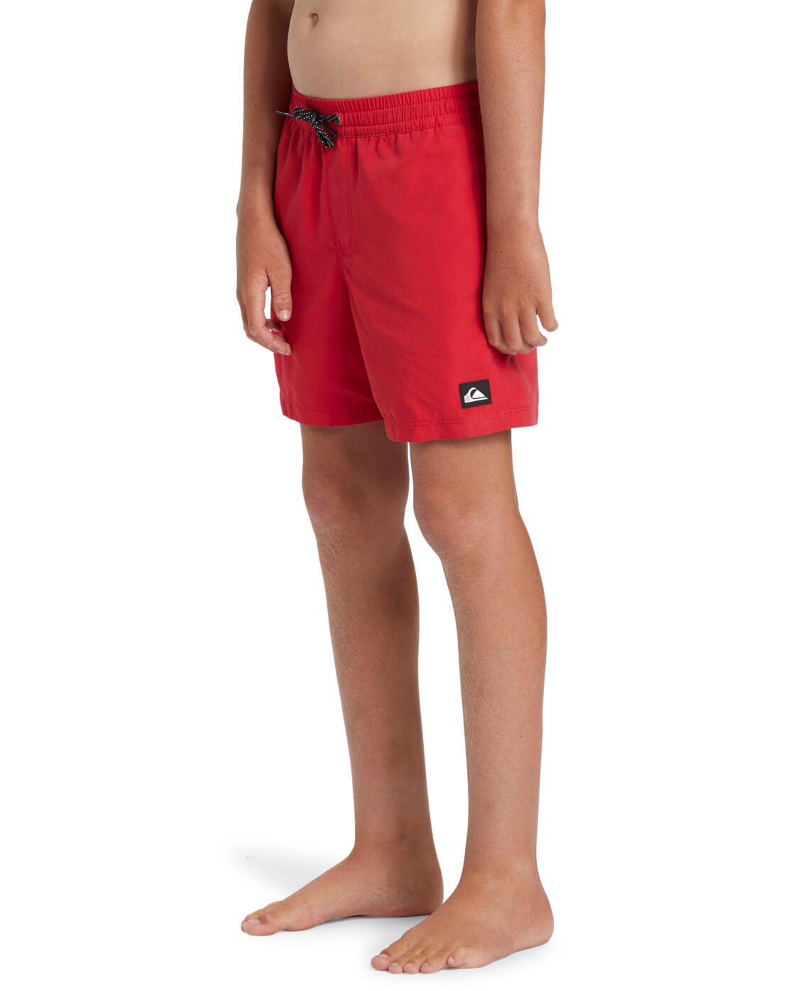 Short de bain EVERYDAY SOLID VOLLEY YTH 14" Rouge Garçon 3/4