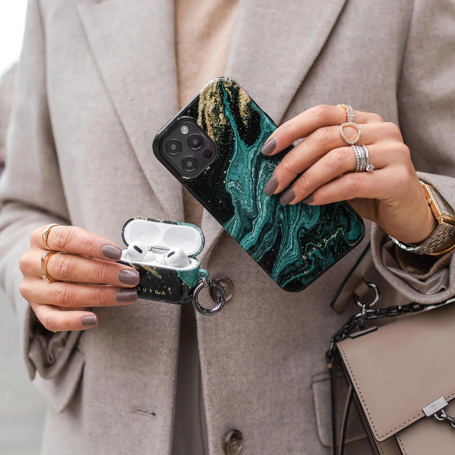 Burga - Bolsa para Airpods 5/4 (emerald pool) 6/7