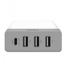 Carregador Macally Charger 72W 3xUSB + USB-C 7/7