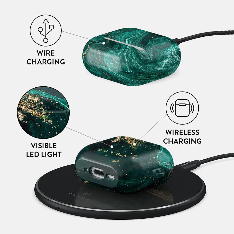Burga - Bolsa para Airpods 5/4 (emerald pool) 3/7
