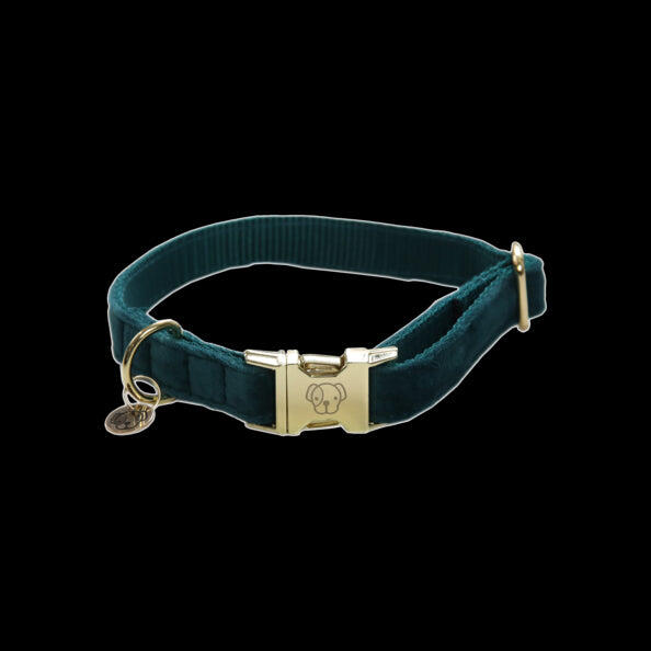 KENTUCKY HORSEWEAR Kentucky Hondenhalsband Velvet Groen